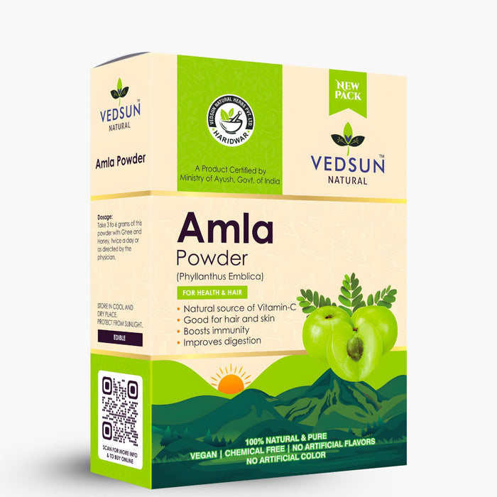 Amla Powder – Pure Indian Gooseberry for Hair, Skin & Wellness