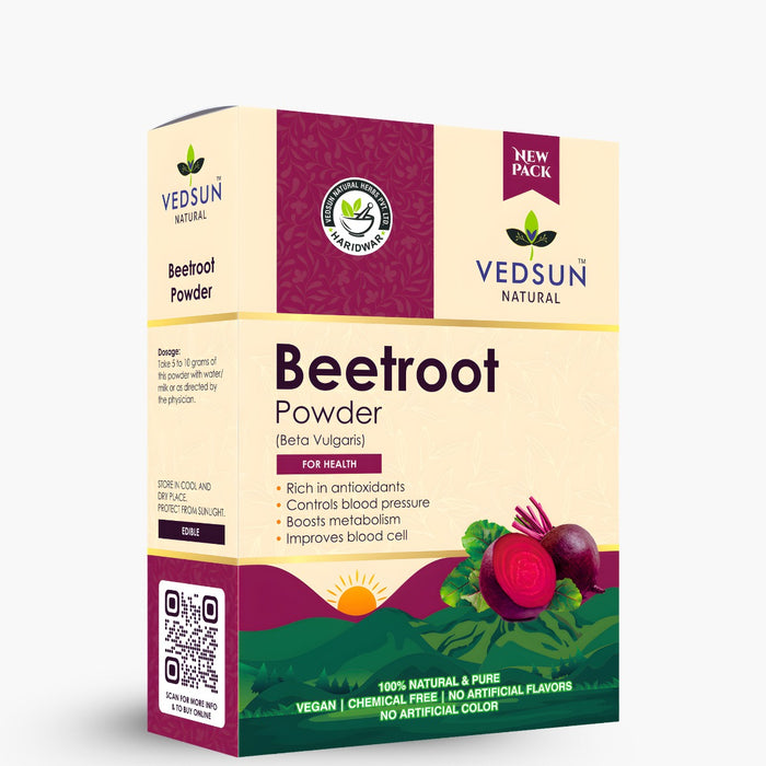 Beetroot Powder 100gm – 100% Pure Beet Root for Juice, Skin Glow & Wellness