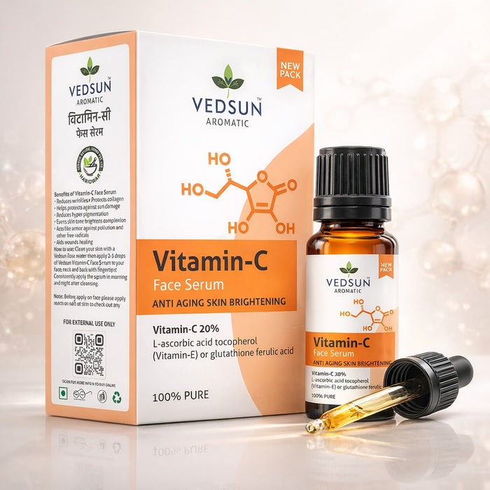 Vitamin C Serum – Face Serum for Bright Skin, Dark Spot Reduction & Glow