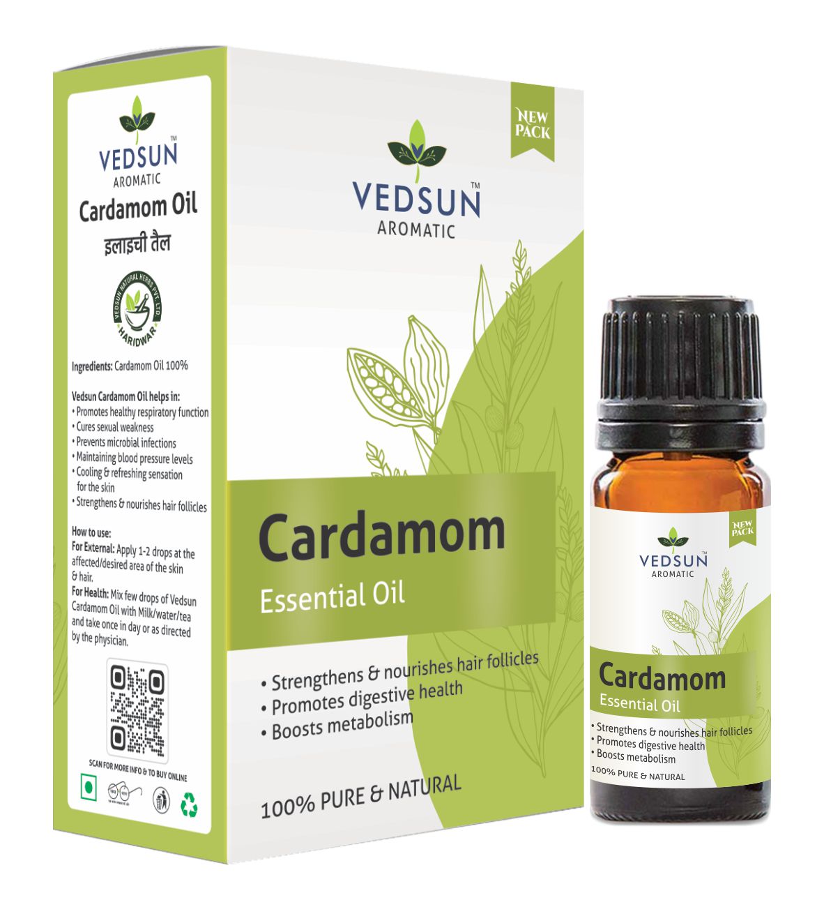 Cardamom Oil- A Pure and Natural Oil from Cardamom’s Seed