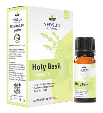 Tulsi Oil- An Oil Extracted from 5 Rare Tulsi (Holy Basil)
