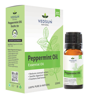 Peppermint Oil - Natural Therapeutic Grade For Body And Skin