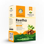Reetha Powder – Pure Soapnut for Hair Wash, Dandruff Control & Scalp Health