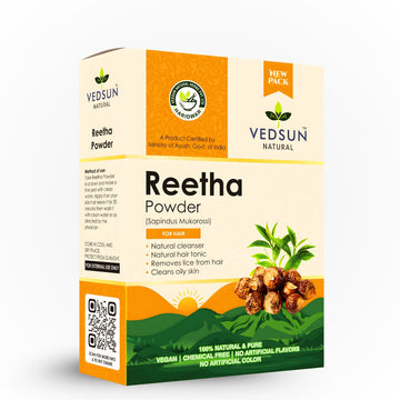 Reetha Powder – Pure Soapnut for Hair Wash, Dandruff Control & Scalp Health