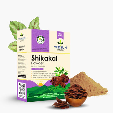 Shikakai Powder – Ayurvedic Hair Cleanser for Strong & Healthy Hair