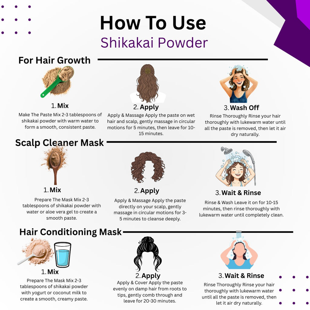 Shikakai Powder – Ayurvedic Hair Cleanser for Strong & Healthy Hair