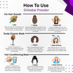Shikakai Powder – Ayurvedic Hair Cleanser for Strong & Healthy Hair