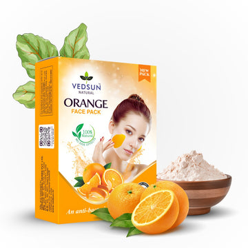 Orange Face Pack – Orange Peel Powder for Acne, Oil Control & Skin Glow