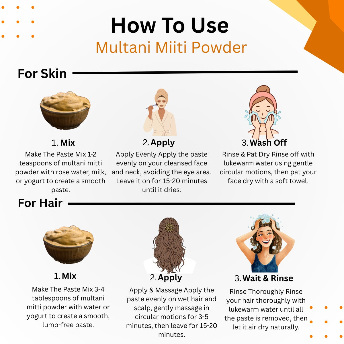 Multani Mitti Powder – Pure Natural Clay for Face, Hair & Skin Care