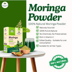 Moringa Powder by Vedsun – 100% Pure Leaf Powder for Energy, Immunity & Overall Health