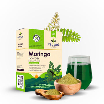 Moringa Powder by Vedsun – 100% Pure Leaf Powder for Energy, Immunity & Overall Health
