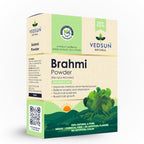 Vedsun Brahmi Powder 100gm  – 100% Pure Ayurvedic Herb for Memory, Focus & Mental Wellness