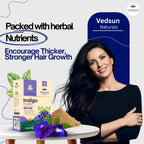 Indigo Powder – Pure Natural Hair Color for Black & Dark Brown Shades
