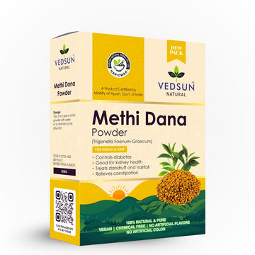 Methi Dana Powder – Pure Natural Fenugreek for Hair & Health Care