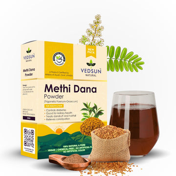 Methi Dana Powder – Pure Natural Fenugreek for Hair & Health Care