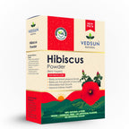 Hibiscus Powder by Vedsun – 100% Natural Powder for Hair Growth, Shine & Hair Strength