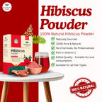 Hibiscus Powder by Vedsun – 100% Natural Powder for Hair Growth, Shine & Hair Strength