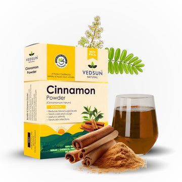 Cinnamon Powder by Vedsun – Natural Dalchini Powder for Health, Skin & Wellness