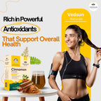 Cinnamon Powder by Vedsun – Natural Dalchini Powder for Health, Skin & Wellness