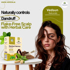 Henna Powder by Vedsun – 100% Natural Hair Dye for Grey Coverage & Healthy Hair