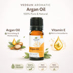 Vedsun Argan Oil – 100% Pure Cold Pressed Oil for Skin Hydration & Hair Care