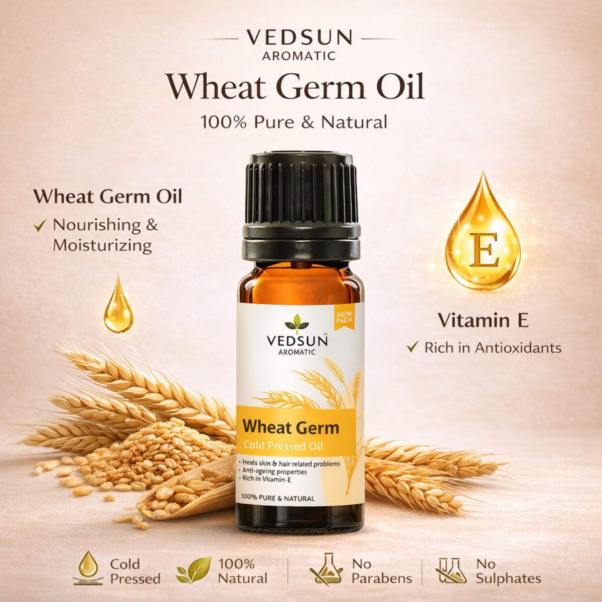 Wheat Germ Oil- An Oil with Pureness and Health Benefits