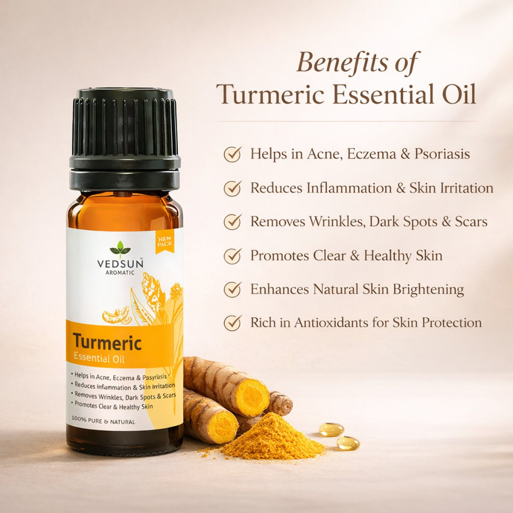 Turmeric Oil- An Essential Oil for a Glowing Skin