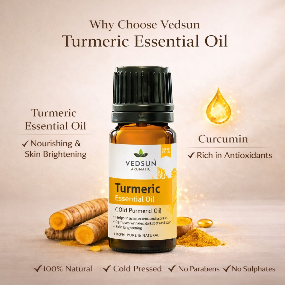 Turmeric Oil- An Essential Oil for a Glowing Skin