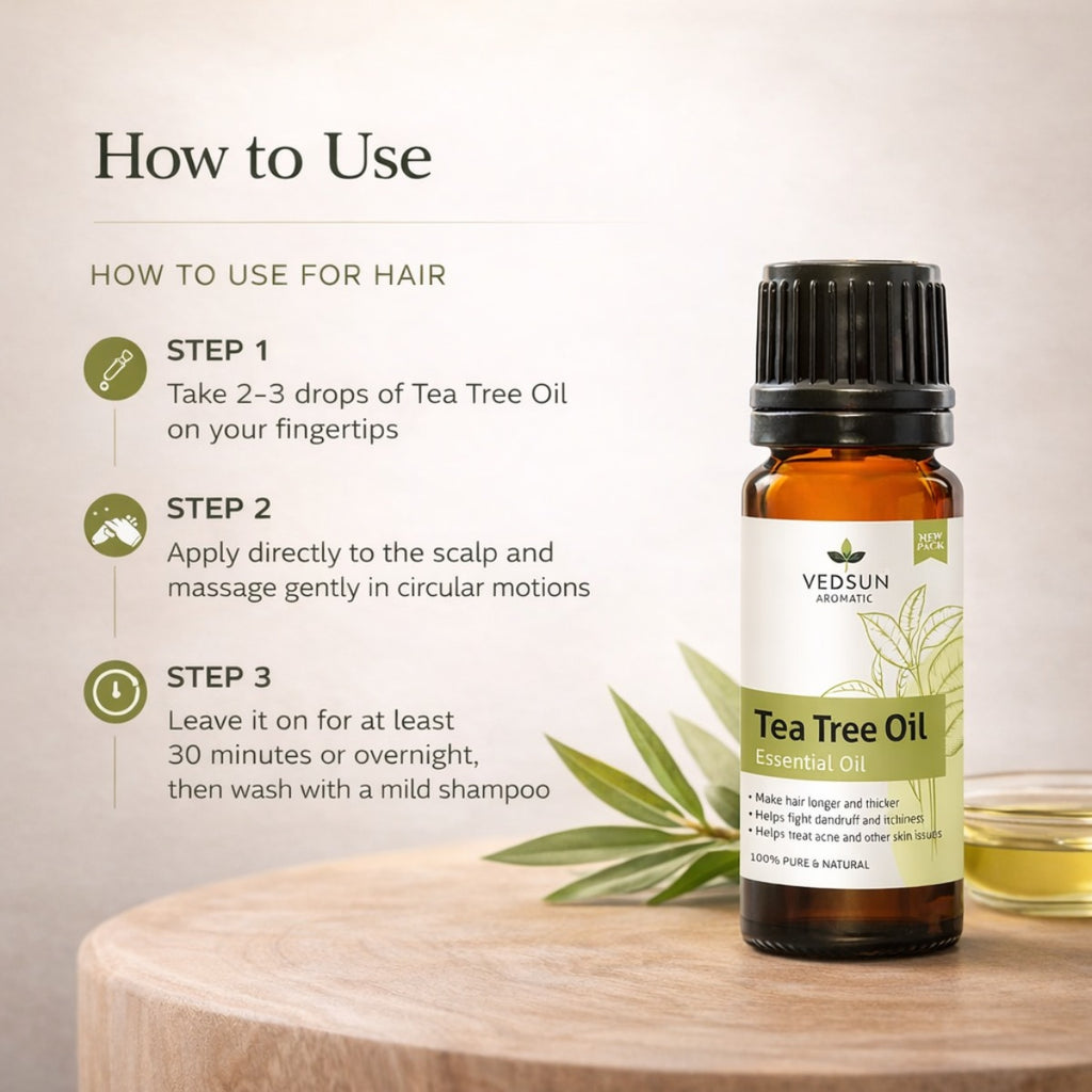 Tea Tree Oil 100% natural - Treat Acne and Other Skin Issues