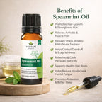 Spearmint Oil by Vedsun – 100% Pure Essential Oil for Hormonal Health, Acne & Digestion