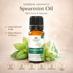 Spearmint Oil by Vedsun – 100% Pure Essential Oil for Hormonal Health, Acne & Digestion