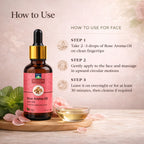 Rose Aroma Oil – 100% Pure Natural Essential Oil for Relaxation, Mood Uplift & Aromatherapy