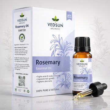 Rosemary Oil by Vedsun – 100% Pure Essential Oil for Hair Growth, Dandruff & Scalp Care