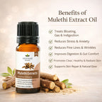 Mulethi Oil by Vedsun – 100% Pure Licorice Extract Oil for Skin Glow & Hair Care