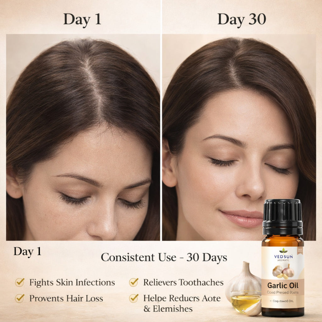 Vedsun Lavender Oil – 100% Pure Natural Essential Oil for Relaxation, Sleep, Stress Relief & Aromatherapy