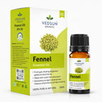 Fennel Essential Oil by Vedsun – 100% Pure Saunf Oil for Digestion, Detox & Stress Relief