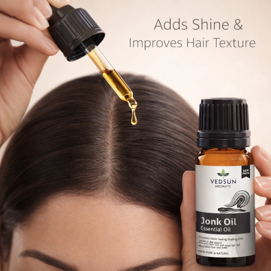 Jonk Oil by Vedsun – 100% Pure Ayurvedic Oil for Joint Support, Pain Relief Massage & Skin Care