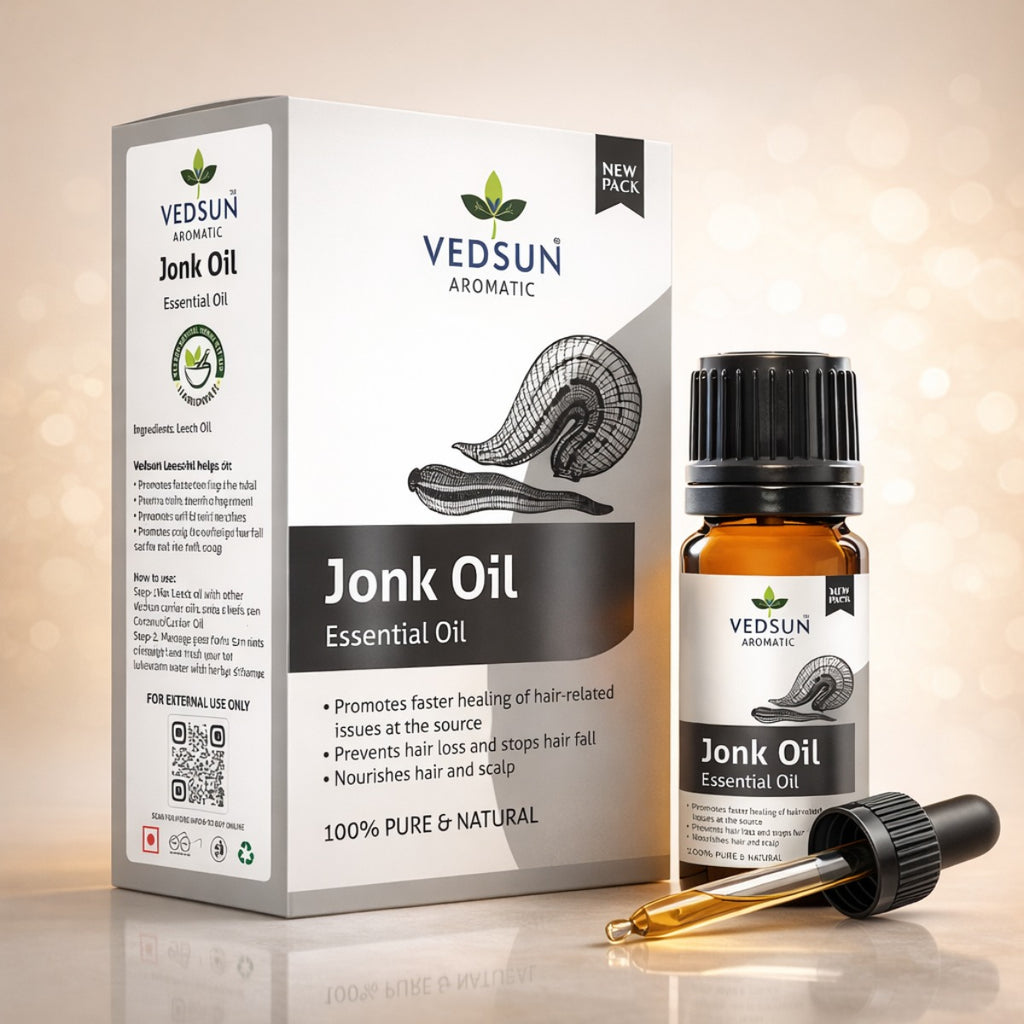 Jonk Oil by Vedsun – 100% Pure Ayurvedic Oil for Joint Support, Pain Relief Massage & Skin Care