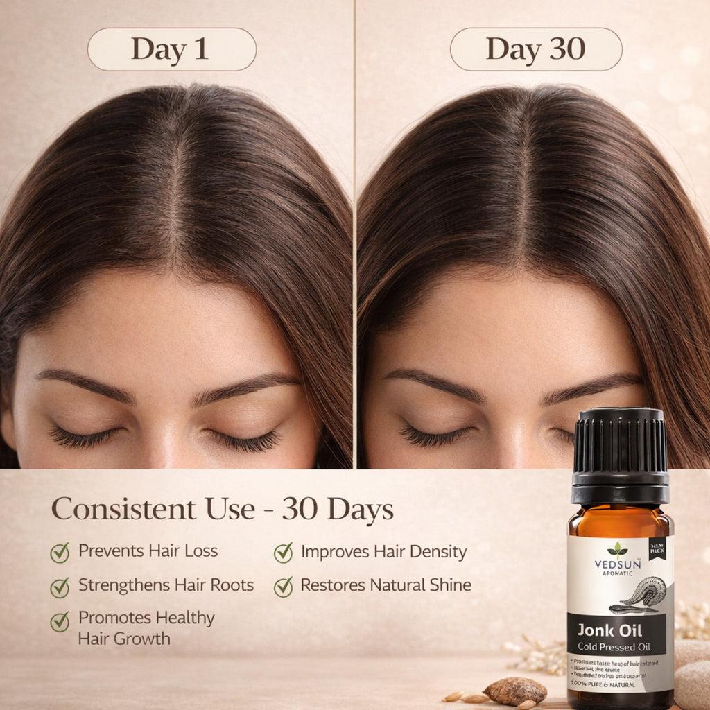 Jonk Oil by Vedsun – 100% Pure Ayurvedic Oil for Joint Support, Pain Relief Massage & Skin Care