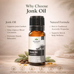 Jonk Oil by Vedsun – 100% Pure Ayurvedic Oil for Joint Support, Pain Relief Massage & Skin Care