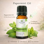 Peppermint Oil by Vedsun – 100% Pure Essential Oil for Headache, Digestion & Stress Relief