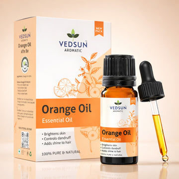 Orange Essential Oil by Vedsun – 100% Pure Sweet Orange Oil for Mood, Stress & Room Freshness