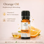 Orange Essential Oil by Vedsun – 100% Pure Sweet Orange Oil for Mood, Stress & Room Freshness