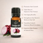 Onion Oil by Vedsun – 100% Pure Red Onion Oil for Hair Growth, Dandruff & Hair Fall Control