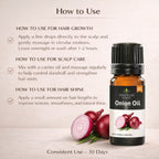 Onion Oil by Vedsun – 100% Pure Red Onion Oil for Hair Growth, Dandruff & Hair Fall Control
