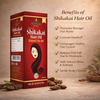Shikakai Hair Oil by Vedsun – 100% Pure Natural Oil for Hair Growth & Scalp Nourishment