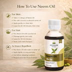 Neem Oil by Vedsun – 100% Pure Cold Pressed Oil for Acne, Dandruff & Skin Health