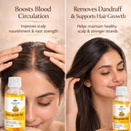 Fenugreek Oil by Vedsun – 100% Pure Methi Oil for Hair Growth, Dandruff & Scalp Health