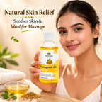 Fenugreek Oil by Vedsun – 100% Pure Methi Oil for Hair Growth, Dandruff & Scalp Health