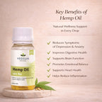 Hemp Oil by Vedsun – 100% Pure Hemp Seed Oil for Skin, Hair & Omega Wellness Support